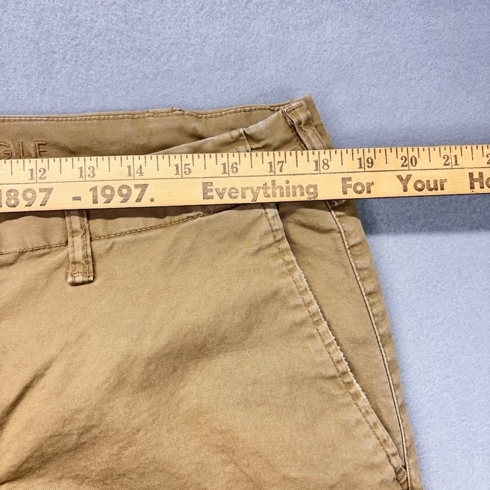 American Eagle Pants Men 36x31 TAG-36x32 Original Straight Flex Beige Workwear - Picture 3 of 13